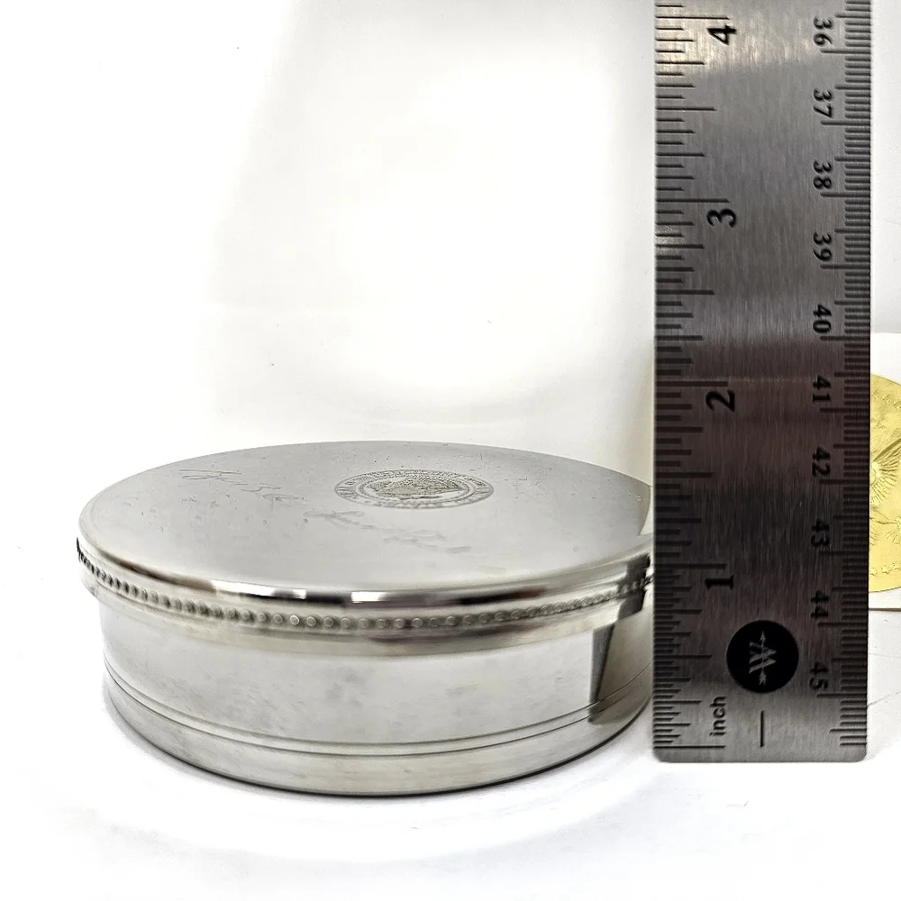 Vintage Tiffany& Co. Pewter Box - Picture 7 of 7